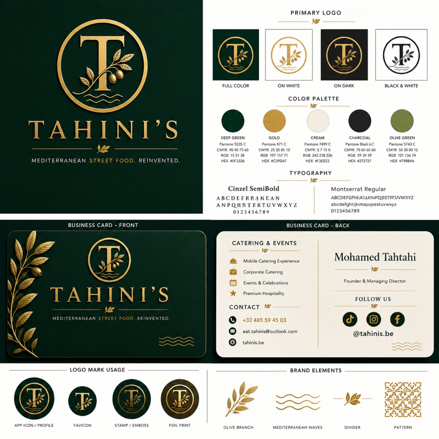 Tahini's logo